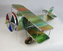 Green & Orange Stained Glass Bi-Plane Kaleidoscope